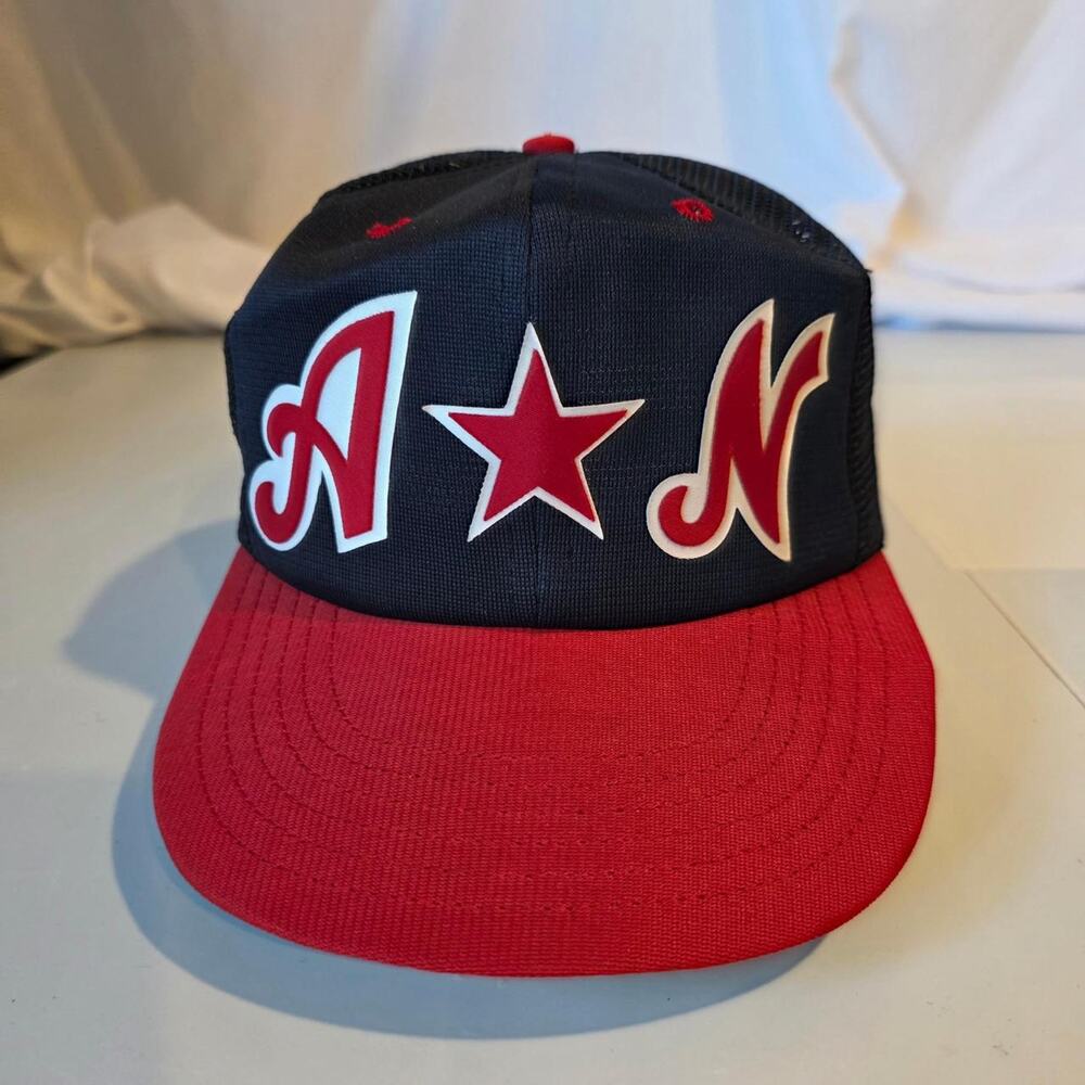 80s vintage baseball strapback made